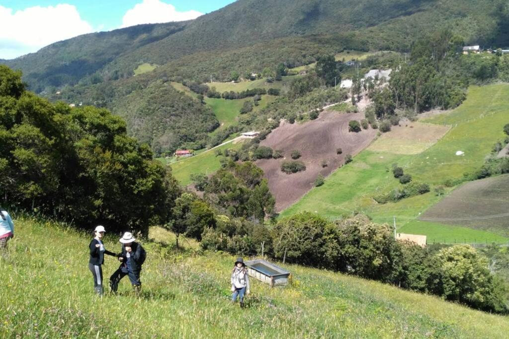 הוילה Un Refugio En Las Montanas De טביו מראה חיצוני תמונה